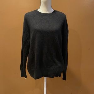 Black sweater 60% acrylic 40 nylon XXL brand new.